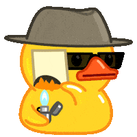 Sticker animado de personaje de Telegram