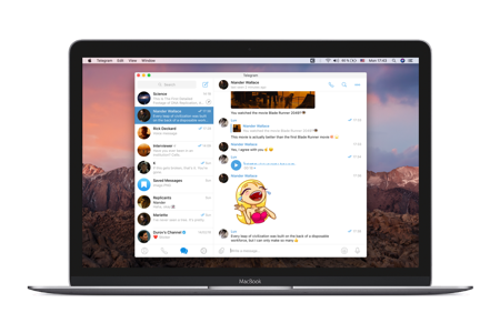 Telegram para macOS en español